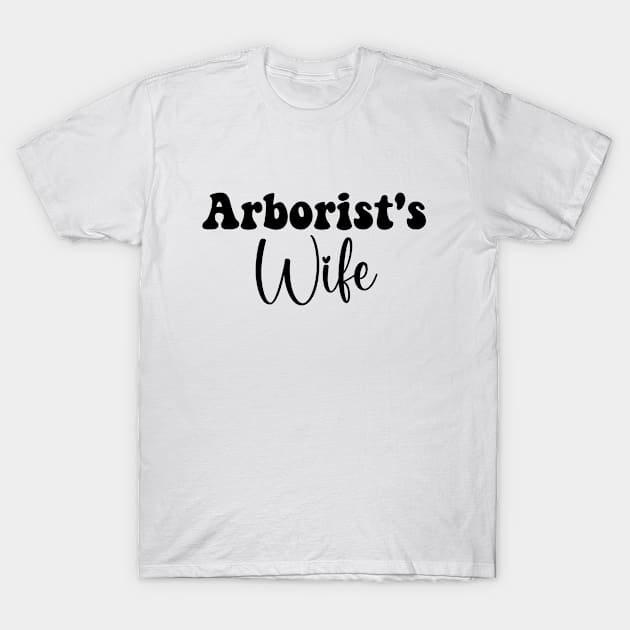I love my Arborist Arborist Girlfriend Arborist Wife Arborist Tree Climber T-Shirt by soukai